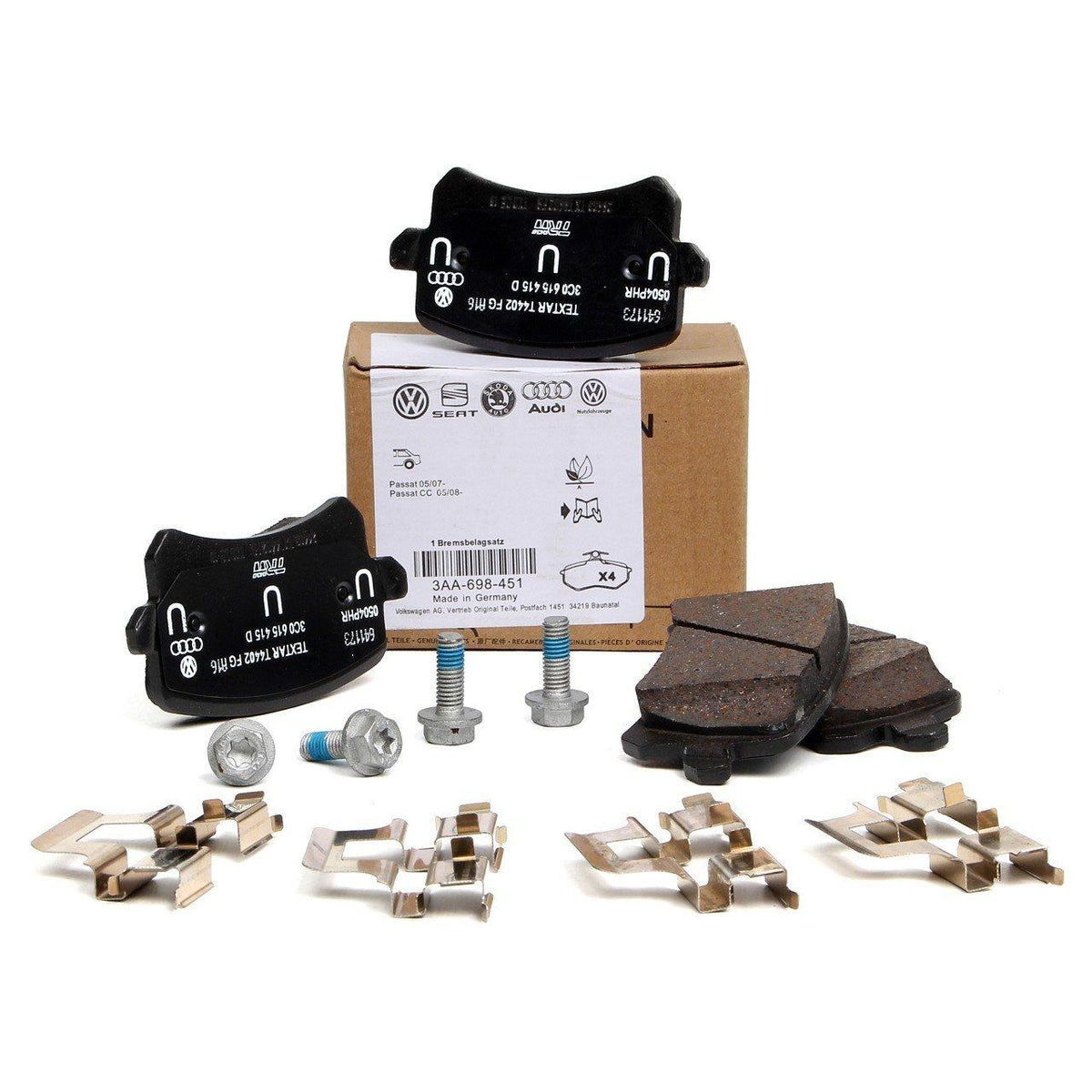 VAG Original Audi Q3 Rear Brake Pads - Audi