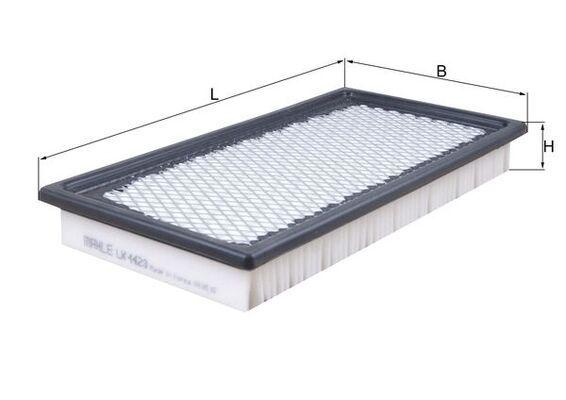 Mahle LX4423 Air Filter Jeep Compass Patriot 2.0 Crd 06-07