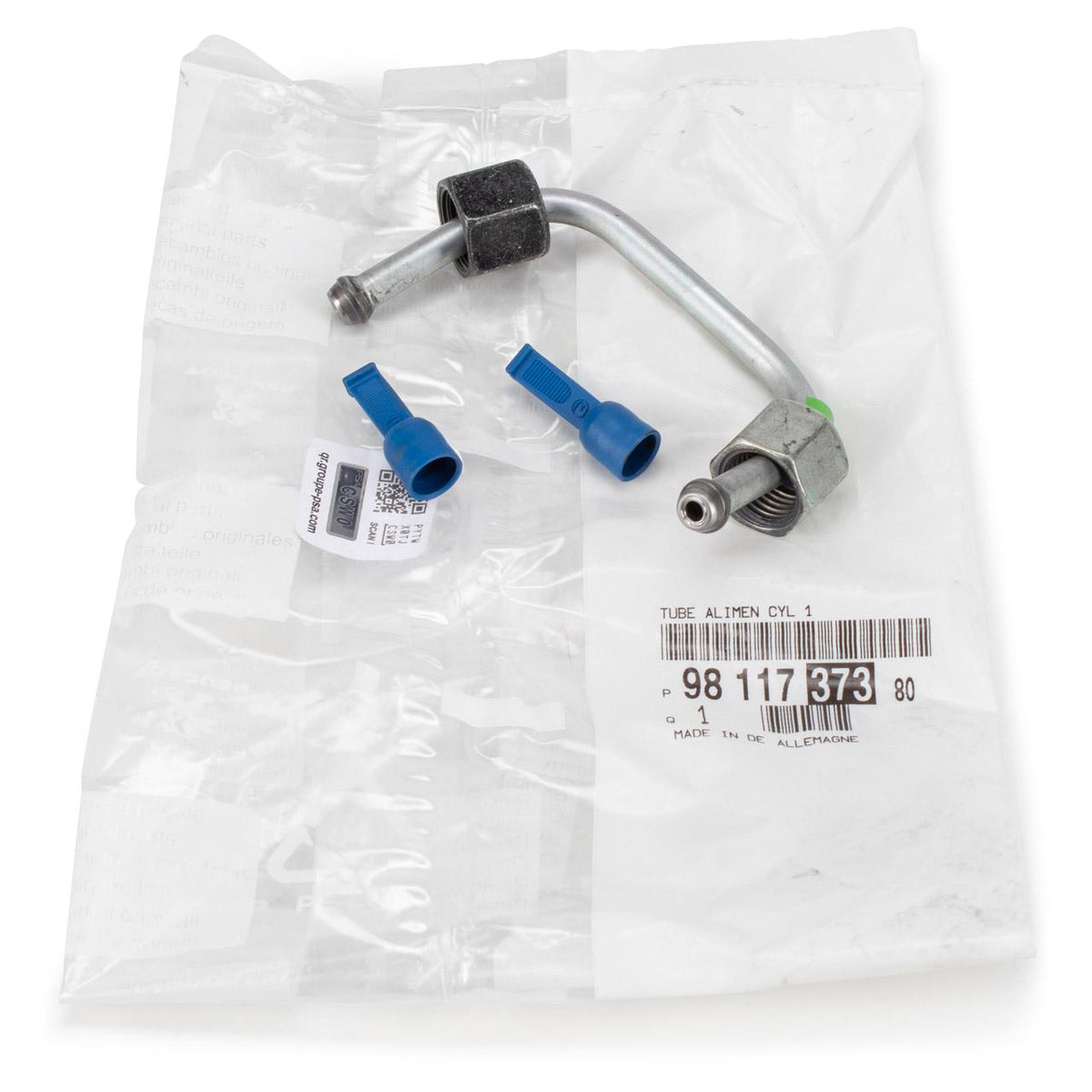 Peugeot 301 Diesel Injector Record - PSA 9811737380 for 1.5L Engine — Fuel Delivery