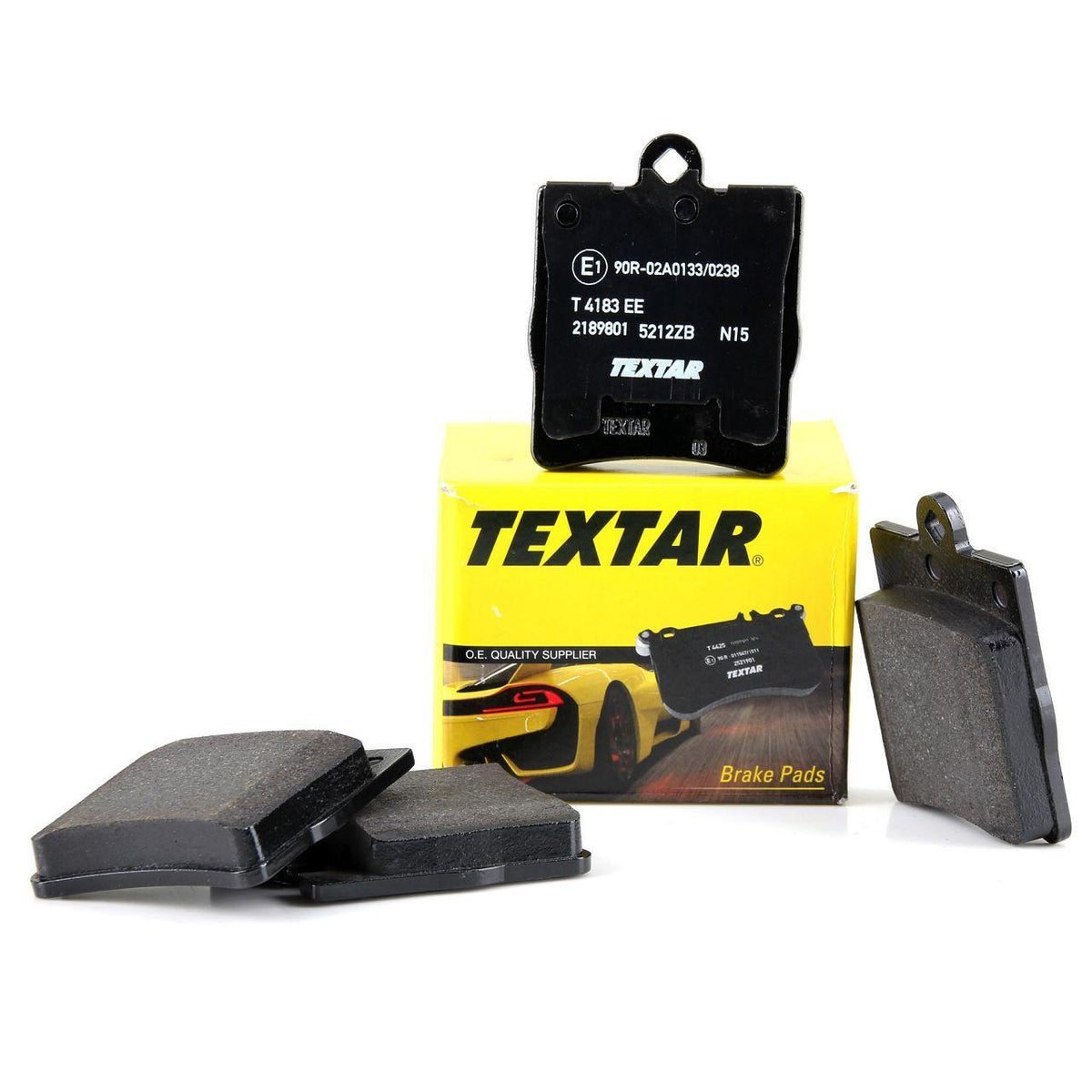 Textar 2189803 Mercedes W210 Body E320 Rear Brake Pad Set W209 210 Rear Single Pin 203 / 209 / 171 Sport — Brake Pads