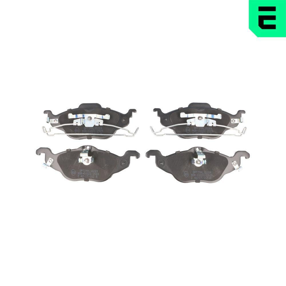 Optimal BP10289 Brake Pad Front (160 mm-177.7 mm) Opel Astra G Zafira A 98-10 — Brake Pads