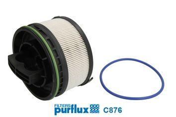 Purflux C876 Diesel Filter Mercedes OM654 W177 W247 W205 S205 C205 W213 S213 C238 — Fuel Delivery