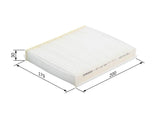 BOSCH Pollen Filter 1987432228 - High Efficiency for Doblo 3 — Air & Cabin Filters