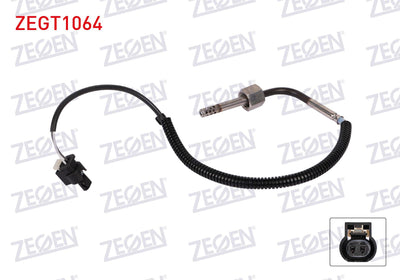 Zegen ZEGT1064 Exhaust Temperature Sensor (Egt) Mercedes CLS Cls 350 Bluetec / D 2013-2017 / — Temperature Sensors & Switches