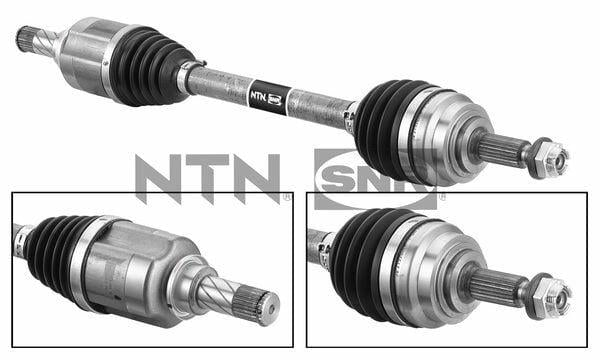 SNR DK55244 Front Axle Shaft - 674 mm Length for Clio 1.5 Bluecdi — Axles, CV Joints & Boots