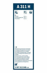 BOSCH 3397013048 - Rear Wiper Blade 30cm — Wipers