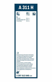 bosch rear wiper blade 30cm, bosch 3397013048 wiper detail, car maintenance with bosch wipers BOSCH 3397013048 - Rear Wiper Blade 30cm for Vehicle Owners | Car Maintenance Enthusiasts BOSCH Rear Wiper Blade - 30cm for Car Maintenance bosch, wiper-blades, vehicle-maintenance, car-accessories, automotive, car-wipers, 30cm-wiper, bosch-wipers, rear-wipers, ai-generated