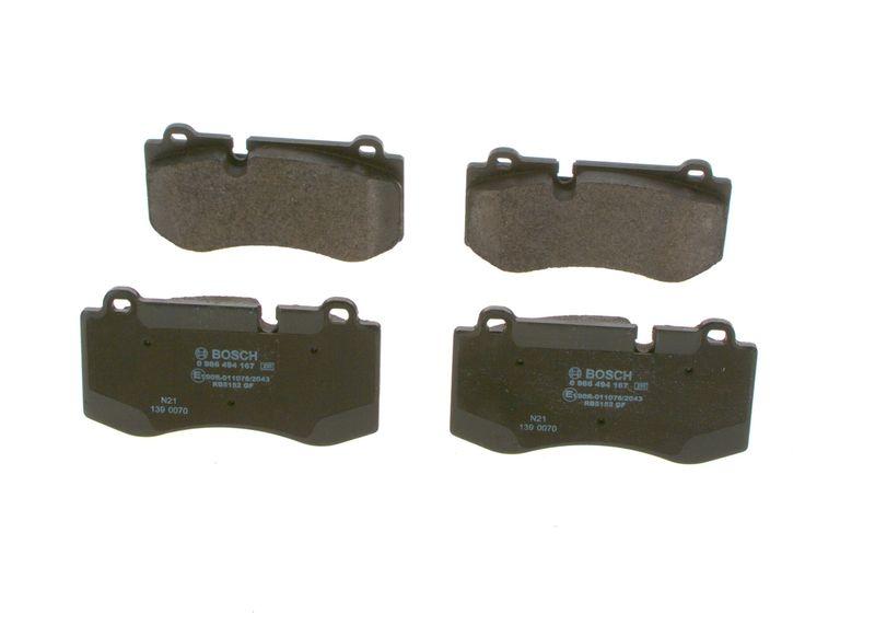 Bosch 0986494167 Brake Pad Front C216 Cl500 CLS C219 W211 S211 Sl R230 01-12 — Brake Pads