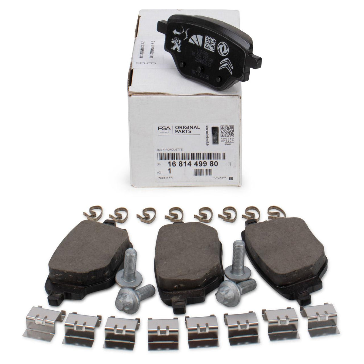 MOPAR PSA 1681449980 - Rear Brake Pad for Corsa F 20 — Brake Pads