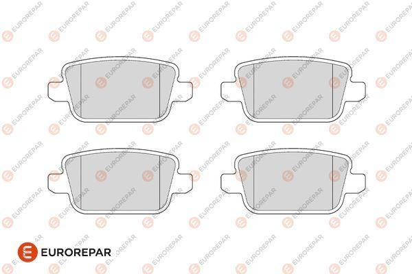 Eurorepar 1686272080 Brake Pad Rear Mondeo IV Galaxy Kuga S-Max S80 II V70 Xc70 Land Rover Freelander II Bm 07-1 — Brake Pads