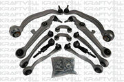 kraftvoll front axle repair kit, audi a4 vw passat control arm kit KRAFTVOLL Front Axle Aluminum Repair Kit for Audi A4 and VW Passat (1996-2000) - Precision Engineered for Car Owners and Mechanics KRAFTVOLL Front Axle Repair Kit A4 Passat 96-00 kraftvoll, front-axle-repair-kit, aluminum-kit, car-repair, audi-parts, vw-parts, mechanic-tools, automotive, vehicle-maintenance, ai-generated