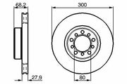 bosch-brake-discs-sclass-w126-c126-front-view, bosch-brake-discs-sclass-w126-c126-specifications BOSCH Brake Discs for S-Class W126 and C126 (1985-1991) - 2 Pack | Premium Quality BOSCH Brake Discs S-Class W126 C126 - 2 Pack | High Performance bosch, brake-discs, s-class, w126, c126, high-performance, car-maintenance, mechanics, 2-pack, ai-generated