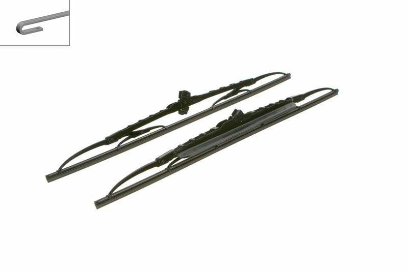 BOSCH Wiper Blades Set 53Cm - Spoiler Arm — Wipers