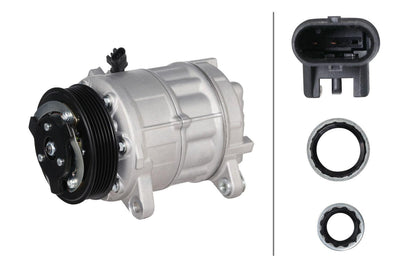 Hella 8FK366202-671 A/C Compressor BMW B46 B47 B48 B57 G30 G32 G11 G12