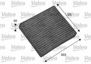 valeo 698802 active carbon cabin filter, active carbon filter dimensions VALEO 698802 | Active Carbon Cabin Filter for Colt and Forfour | Fits Roadstar 03 | Dimensions 203 x 178 x 40 mm VALEO 698802 - Active Carbon Cabin Filter cabin-filter, active-carbon-filter, valeo, car-maintenance, air-quality, car-owners, vehicle-accessories, filter-replacement, car-parts, ai-generated