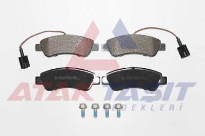 AP 05P1902 Brake Pad Rear Pair with Connector Fiat Ducato 2.0 Mjt 2014-/ Ducato 2.3 Mjt 2014-/ Citroen Jumper 2. — Brake Pads