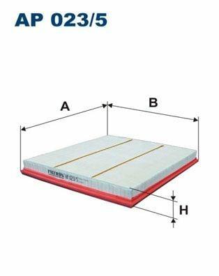FILTRON AP023-5 Air Filter - Optimal Airflow — Air & Cabin Filters
