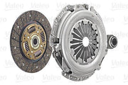 valeoclutch-set-front-view, valeoclutch-set-top-view, valeoclutch-set-side-view VALEO Clutch Set for Megane I, Kangoo, Laguna II - 1.9D | 215 mm VALEO Clutch Set - Compatible with Megane, Kangoo, and Laguna Models valeoclutch, meganeparts, kangooparts, lagunaparts, clutchset, carmaintenance, carowners, mechanics, autorepair, ai-generated