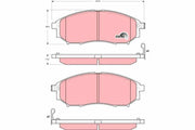 trw gdb3392 front brake pads, TRW brake pad set for vehicles, high performance brake pads for Nissan Navara TRW GDB3392 Front Brake Pads - High Performance for Nissan Navara, Renault Koleos, and More | 6.2 in Width TRW GDB3392 Front Brake Pads for Nissan Navara trw, brake-pads, automotive, vehicle-maintenance, nissan-navara, mechanics, high-performance, friction, ai-generated, replacement-parts