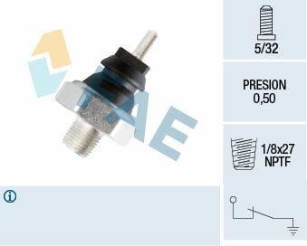 FAE Oil Pressure Switch 12040 — Switches & Relays