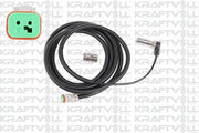 kraftvoll abs sensor, abs sensor rear for scania truck KRAFTVOLL ABS Sensor - Rear R-L Drum Type for Scania Truck | 2500 mm B Type with Spiral Protection KRAFTVOLL ABS Sensor for Scania Truck kraftvoll, abs-sensor, scania-truck, truck-parts, mechanics, truck-drivers, vehicle-safety, drum-type, spinal-protection, ai-generated