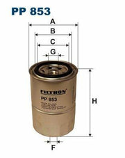 filtron-pp853-fuel-filter, fuel-filter-for-kia-bongo-ceres FILTRON PP853 Fuel Filter - Compatible with Kia Bongo 2.7 & Ceres 2.2 | 1992-1997 FILTRON PP853 Fuel Filter for Kia Bongo & Ceres fuel-filter, kia-bongo, ceres, filtron, vehicle-parts, replacement-filter, mechanics, car-maintenance, auto-parts, ai-generated