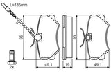 BOSCH 0986492090 — Brake Pads