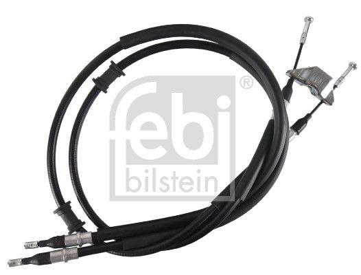 Febi Bilstein 171249 El Brake Cable Opel Combo C with Brake Drum Brake — Brake Rotors & Drums
