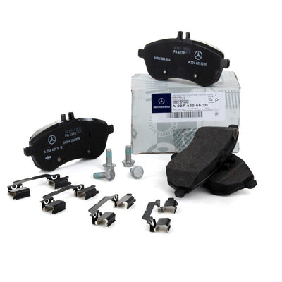 Mercedes W204 C200 Kompressor Brake Pad Set - Original Parts for Petrol Models — Brake Pads