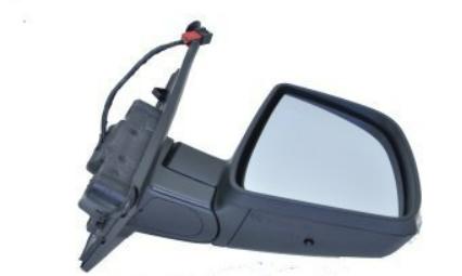OPAR 735668169 Fiat Doblo III IV BM 09- Right Mirror Single Glass without Cover Electric — Mirrors