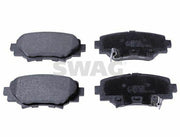 rear brake pads for Mazda 3 2013 and newer, SWAG brake pads technical specifications SWAG Rear Brake Pads - ECE R90 Approved for Mazda 3 (2013+) | 4.0 in x 1.8 in SWAG Rear Brake Pads for Mazda 3 (2013+) | ECE R90 Approved car-owners, mazda-enthusiasts, brake-pads, rear-brake-pads, swag, automotive-parts, braking-system, ece-r90-approved, brake-components, ai-generated