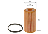 BOSCH F026407097 Oil Filter - Compatible with Focus II, S-Max, Mondeo IV & More — Oil Filters