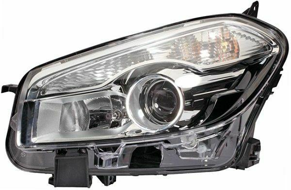 HELLA 1EL010335-061 - Right Headlight for Nissan Qashqai — Headlights