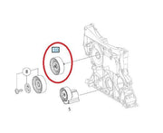 ina-idler-pulley-mercedes-w204, mercedes-c180-idler-pulley-installation-location INA Idler Pulley for Mercedes W204 C180 | Compatible with Benz Cars INA Idler Pulley for Mercedes W204 C180 ina, idler-pulley, mercedes, w204, c180, replacement-part, car-parts, vehicle-maintenance, engine-components, ai-generated