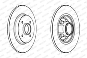 ferodo dd1735-1 brake disc and bearing set, pack of 2 brake discs from ferodo FERODO DDF1735-1 Disk + Rulman Arka - High-Quality Brake Disc for Car Owners and Mechanics | Pack of 2 FERODO DDF1735-1 Disk + Rulman Arka | 2 Adet ferodo, brake-discs, car-parts, mechanics-tools, vehicle-repair, auto-parts, brake-system, car-owners, abs-sensor, ai-generated