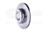 HELLA Pagid Brake Discs 8DD355103-161 - Front Brake Discs for Land Rover Defender 2.5 TD — Brake Rotors & Drums
