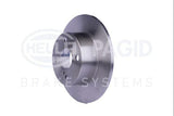 HELLA Pagid Brake Disc 8DD355111-711 - Rear Solid (240-4) for Toyota Corolla (1990-2002) — Brake Rotors & Drums
