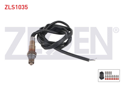 Zegen ZLS1035 Lambda (Oxygen) Sensor Universal 1700 mm Golf IV 1.4i-1.6i-1.8 T-2.0 97-05 / A3 1.6 96-03 / — Oxygen & Air-Fuel
