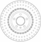 TRW DF6149S Brake Discs - Ventilated, 2 Pack for Audi A4 A5 A6 A7 Q5 — Brake Rotors & Drums