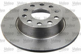 VALEO 197544 Rear Brake Disc for A3, Leon, and Octavia — Brake Rotors & Drums