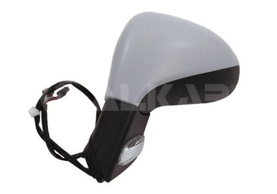 Alkar 6131284 Outer Rear View Mirror Left Electric Heated Primed with Turn Signal 7 Pin Peugeot 2 — Tail, Signal & Reflectors
