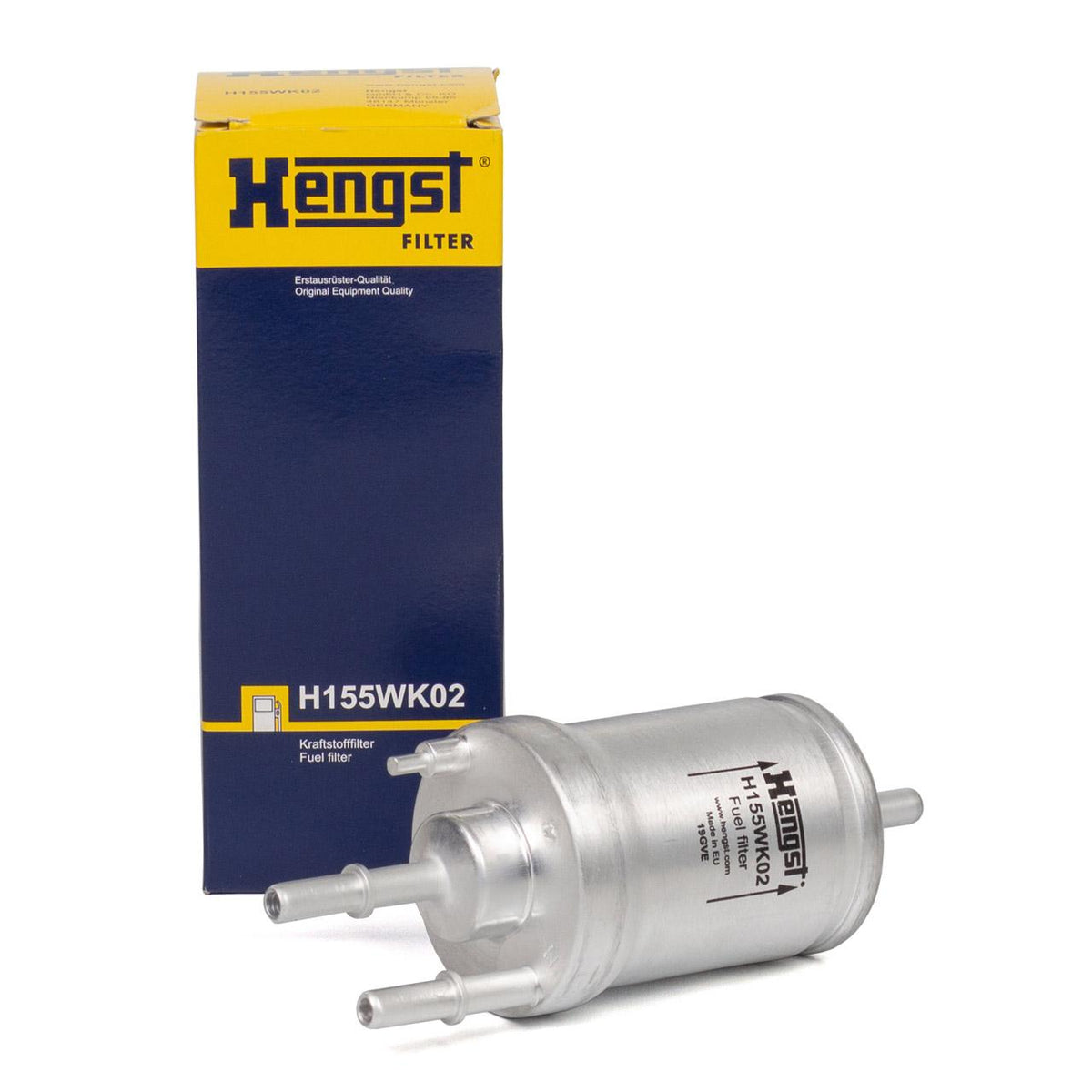 Hengst H155WK02 Fuel Filter VW Golf V,Polo, 03- 4 Bar — Fuel Delivery