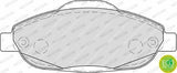 FERODO FDB4003 Brake Pads - Brake System Components