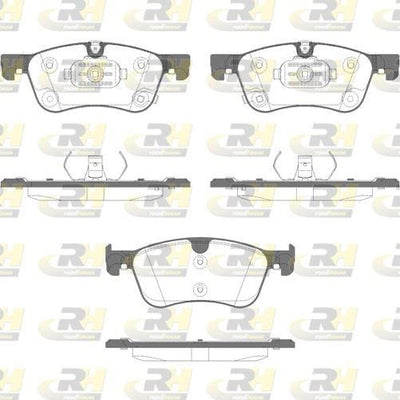 ROADHOUSE 21986.02 Brake Pad Front Gasoline Electric Qashqai J12 / X-Trail IV T33 21 > — Brake Pads