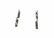 bosch brake pad set for Peugeot 406, bosch 0986494055 brake pads installed on car BOSCH 0986494055 Brake Pad Set for Peugeot 406 - Low-Metallic Material | Ideal for Car Owners and Mechanics BOSCH 0986494055 Brake Pad - Durability & Performance bosch, brake-pads, car-parts, peugeot-406, mechanic-tools, car-maintenance, automotive, ai-generated, low-metallic-brake, vehicle-safety