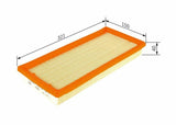 BOSCH Air Filter - Compatible with Punto Evo 1.4 16V (2009-2012) — Air & Cabin Filters