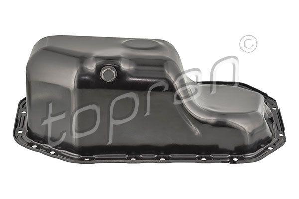 TOPRAN Oil Pan for VW Polo 02-14 & Seat Ibiza 02-10 - Durable Steel — Oil System