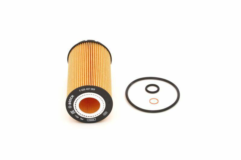 BOSCH Oil Filter F026407069 - Compatible with Highway Van, Santa Fé, Tucson — Oil Filters