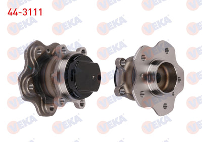 Veka 44-3111 Wheel Hub Left-Right Rear with Bearing Nissan Qashqai (J11) 1.6 dCi 5 Lug ABS Okuyuculu 2014 — Hub Assemblies