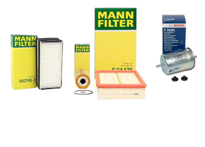 Mercedes W210 Body E200 Scheduled Service Filter Set Digital with A/C — Auto Parts Hall, Maintenance & Service Kits